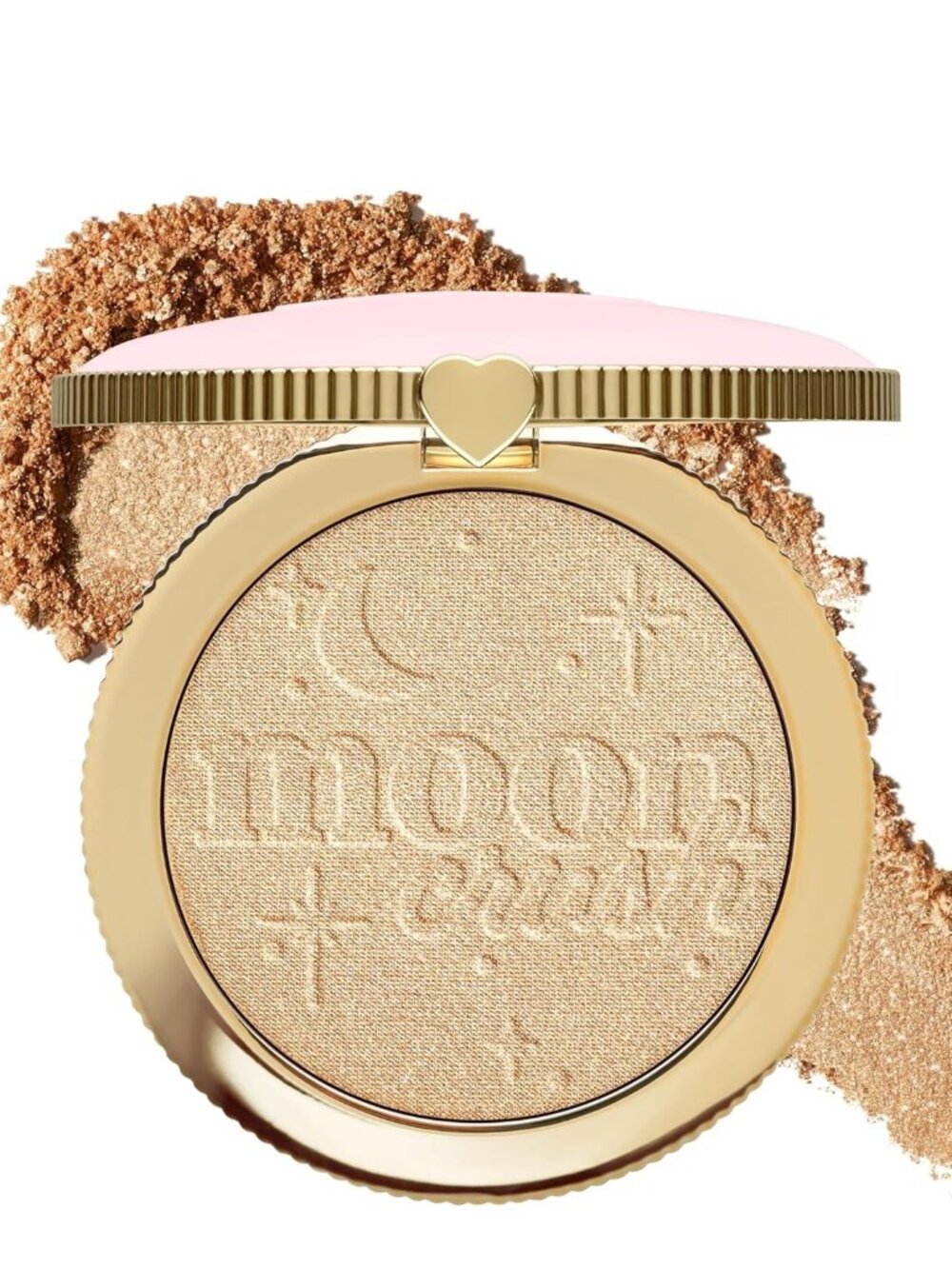 Too Faced Shooting Star Moon Crush Glow Pressed Powder Face Body Highlighter